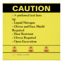 Buscar precaución posters Señalización