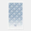 Buscar copo de nieve azul servilletas General y unisex