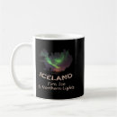 Buscar aurora boreal tazas Islandia