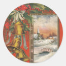 Buscar campanas de navidad pegatinas Vintage