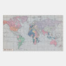 Buscar map rectangulares pegatinas Mundo