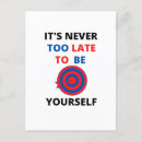 Buscar demasiado tarde postales Motivación