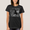 Buscar cuervo camisetas Negro