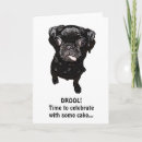 Buscar perrito del barro amasado tarjetas Celebración