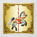 Buscar tiovivo invitaciones Caballo