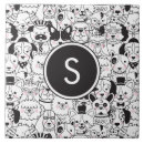 Buscar perro negro azulejos General y unisex