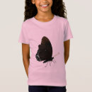 Buscar mariposa negra camisetas Chica