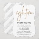 Buscar dieciocho años invitaciones Moderno