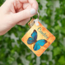 Buscar mariposa azul llaveros Para ella