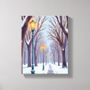 Buscar nieve lienzos Pintura