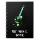 Buscar guitarra libretas Verde