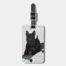 Buscar scottish terrier etiquetas para maletas Steampunk