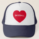Buscar con corazones gorras Corazón rojo