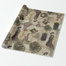 Buscar steampunk papel de regalo Ephemera