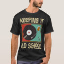 Buscar disco de vinilo camisetas Divertido