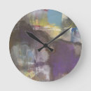 Buscar pintura abstracta relojes de pared Moderno