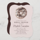 Buscar ducha nupcial divertida invitaciones Rosa