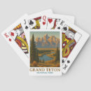 Buscar parques barajas de cartas Viaje retro vintage