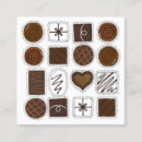 Buscar tienda del chocolate tarjetas de visita Dulces
