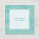 Buscar hojas azules tarjetas de visita Elegante