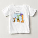 Buscar cumpleaños del dinosaurio bebe camisetas Cualquier niño