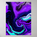 Buscar pintura abstracta azul posters Turquesa