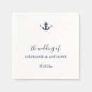 Buscar ancla náutica servilletas Iniciales