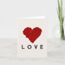 Buscar corazón rojo tarjetas General y unisex