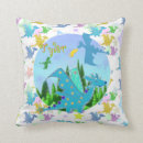 Buscar animales del dibujo animado cojines Cualquier niño