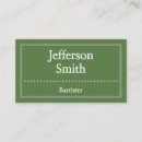 Buscar líneas verdes tarjetas de visita Elegante