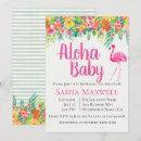 Buscar pink flamingo invitaciones Flores tropicales