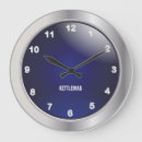 Buscar plata metalizada relojes de pared General y unisex