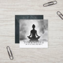 Buscar mediación tarjetas de visita Profesor de yoga