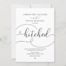 Buscar caligrafía invitaciones Negro y blanco