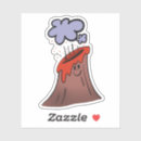 Buscar volcanes pegatinas Lava