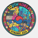 Buscar corea del sur pegatinas Asia