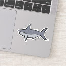 Buscar tiburón blanco pegatinas Agua