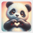Buscar amor de la panda pegatinas General y unisex