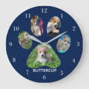 Buscar conmemorativo relojes de pared Azul
