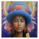 Buscar asiático azulejos Flores