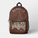 Buscar cuero mochilas Rústico