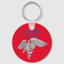 Buscar alas del ángel llaveros Blanco