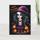 Buscar chibi halloween tarjetas e invitaciones Kawaii