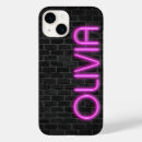 Buscar luces neón iphone fundas Negro