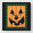 Buscar calabazas talladas relojes de pared Halloween