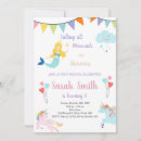 Buscar sirena invitaciones Colas de sirena