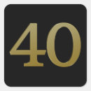 Buscar número 40 pegatinas Cuarenta