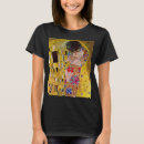 Buscar art nouveau camisetas El beso