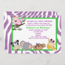 Buscar reino animal invitaciones Reina