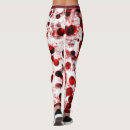 Buscar sucios leggings Rojo